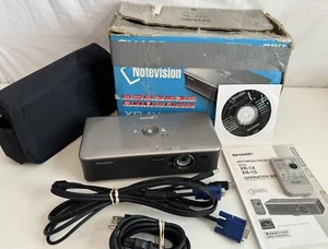 SHARP Notevision XR-1X HD DLP Projector Home Theatre Projector Remote Manual - Picture 1 of 9