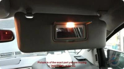 Parasol derecho usado se adapta a: Nissan Armada 2013 con iluminación primaria inferior LE R. Foto 1 de 4