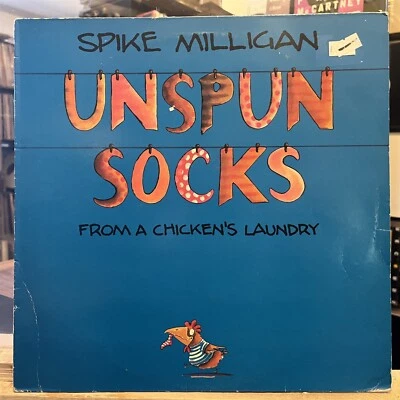 [POP/COMEDY]~EXC LP~SPIKE MILLIGAN~Unspun Socks~[Original 1982~RIDEDROP]~UK IMPO - Image 1 of 4