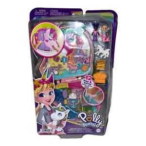 Mattel - Polly Pocket Unicorn Forest Compact [New Toy] Figure - Picture 1 of 7