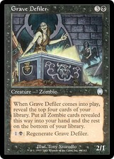 GRAVE DEFILER ~mtg NM Apocalypse Unc x1