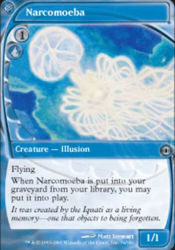 Narcomoeba ~ Moderately Played Future Sight MTG Magic UltimateMTG Blue Card - Image 1 of 1