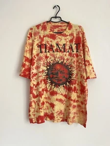 TIAMAT 1994/95 Wildhoney Worldtour Vintage tie-dye T-Shirt Size XL RARE - Picture 1 of 10