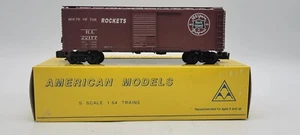 S-Gauge American Models 1142 Rock Island Box Car #22177 - Hi-Rail - NIB - Picture 1 of 9