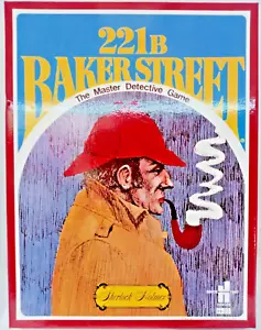 221B Baker Street Vtg Master Detective Board Game Classic 200 Cases Pre-owned - Picture 1 of 12