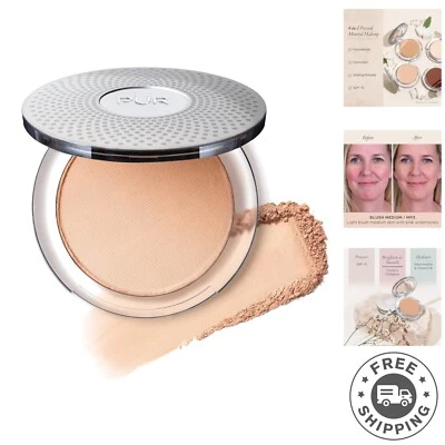 4-in-1 Mineral Makeup with SPF 15 - Light Blush Medium for Flawless Skin - Image 1 of 4