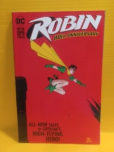 DC Comics Robin 80th Anniversary (2020) Paperback Book TPB RED Cover - Picture 1 of 3