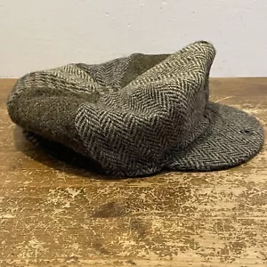 Harris Wool Tweed Flatcap EWM L 60 7 3/8 Classic - Bild 1 von 12