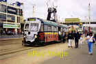 Photo 6X4 Brush Car 634 Blackpool Sd3136 This Tram Is Advertising The Te C1998