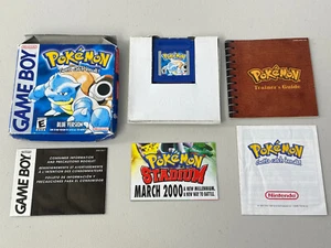 Pokemon Versión Azul (Nintendo Game Boy) Completo -Caja Desgaste- - Imagen 1 de 15