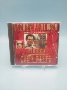 Itzhak Perlman Tchaikovsky Violin Concerto Live Russia CD Zubin Mehta - Picture 1 of 3