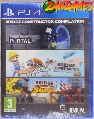 Bridge Constructor Compilation (PS4) [BRAND NEW & FACTORY SEALED] - Image 1 of 2