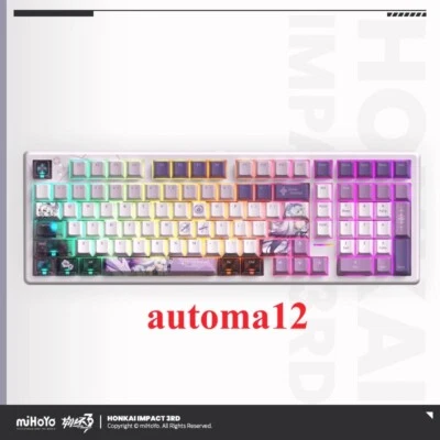 Official Honkai Impact 3 Kiana Kaslana Herrscher of Finality Mechanical Keyboard - Image 1 of 4