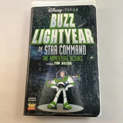 Buzz Lightyear of Star Command: The Adventure Begins (VHS) Tim Allen - Image 1 of 4