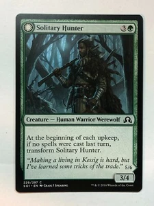 MTG Solitary Hunter   One of the Pack Shadows Over Innistrad 229/297 Regular... - Picture 1 of 2