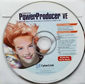 Rare Cyberlink PowerProducer VE for Windows XP / 2000/ ME / 98SE w/ product key - Picture 1 of 2