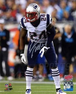 Darrelle Revis New England Patriots Signed Autographed Action 16x20 - Picture 1 of 1