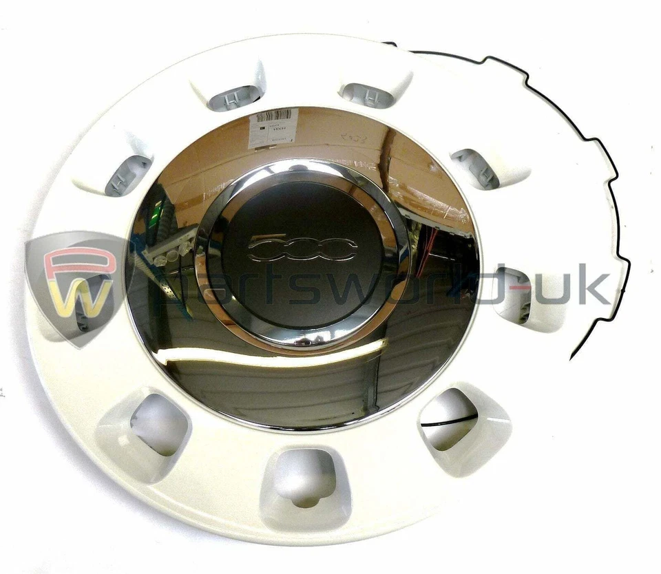 Genuine Fiat 14" Wheel Trim - Fiat 500 Colour Therapy NEW 51935068 - Image 1 of 1