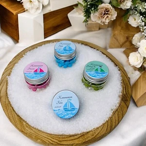 Personalisierte Gastgeschenke mit Segelschiff Design– zur Kommunion, Taufe - Bild 1 von 4
