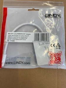 Lindy Displayport 1.2 Adapter Mini Displayport Stecker aufDisplayport 41039 #6.1 - Picture 1 of 1