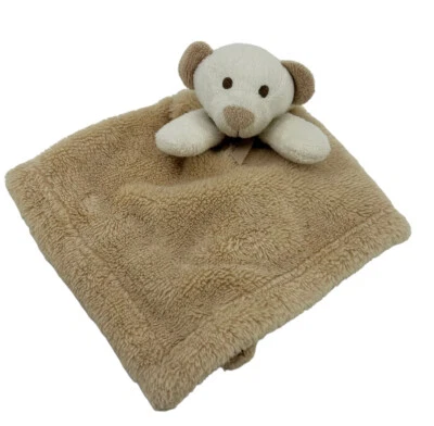 Oso de peluche bebé Lovey felpa neutro dos tonos mantas y más allá peluche Foto 1 de 4