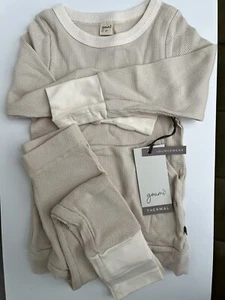 Goumi Kids Thermal Waffle Set New With Tags Size 5 - Picture 1 of 6