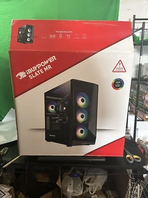 iBUYPOWER Gaming PC SLATE MR Bundle HD MONITOR, And SPEAKERS For Play Out Of Box - Image 1 of 4