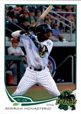 2016 Eugene Emeralds Grandstand #22 Andruw Monasterio Caracas Venezuela VZ Card