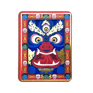 Refrigerator Fridge Magnet Mahakala Face For Gifts Souvenir and Other Occasion - Picture 1 of 2