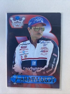 1996 Wheels Crown Jewels Dale Earnhardt Elite Blue Parallel #1 NM NASCAR Legend - Picture 1 of 2