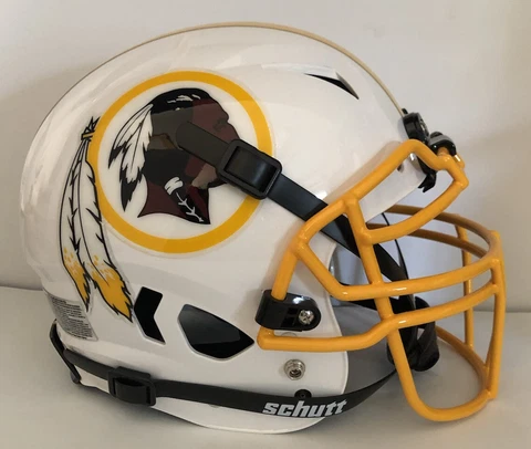 Washington Redskins Custom Full Size Authentic Schutt Vengeanc Football Helmet ! Cover