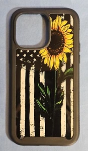 NEW Sunflower With American Flag - Phone Case For iPhone 14 Pro MAX - Picture 1 of 8