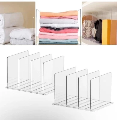 Purse Organizer for Closet 2-Pack 8 Layer Adjustable Handbag Organizer Books - Image 1 of 4