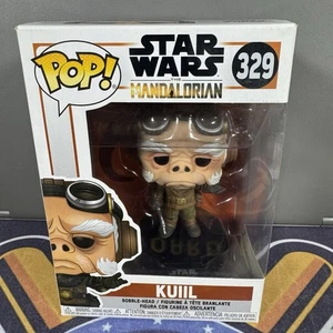 Funko Pop Star Wars Mandalorian Kuiil 329 Collectors Figure Bobble Head - Picture 1 of 6