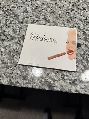 Deeper & Deeper CD Maxi Single Madonna 1992 Great Condition Very Rare!! - Image 1 of 4
