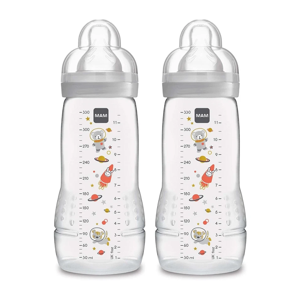 MAM Baby Bottle Unisex 11 Ounces 2-count T1