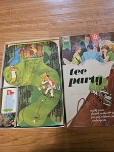 Juego de mesa vintage Tee Party Milton Bradley 100% completo 1969 - Imagen 1 de 3