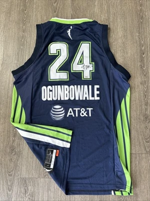 Arike Ogunbowale Dallas Wings Autograph Signed Jersey! Psa Coa! Rare - Image 1 of 3