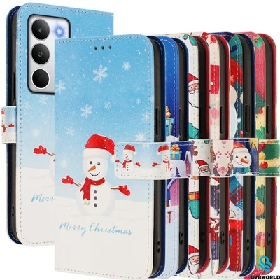 For OPPO Realme 14 13 11 10 C67 C65 C71 GT7 Pattern Wallet Case Phone Case Cover - Image 1 of 4