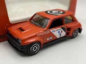 Solido 1321 Renault 5 Turbo Gouhier #1 Europcar 1/43 rally car diecast model - Picture 1 of 6