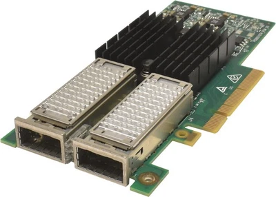 Mellanox CX354A ConnectX-3 QDR 40Gb QSFP+ Dual-Port MCX354A-FCCT ohne Bracket - Bild 1 von 4