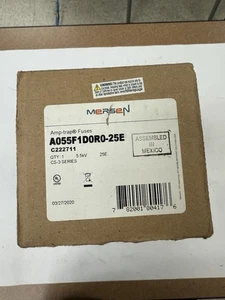 Fusible Mersen A055F1D0R0-25E, FUSIBLE 5.5KV 25E 63KA I.R. - Imagen 1 de 5