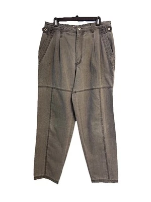 Vintage 80s Bugle Boy Mountain Patrol Cargo Pants Mens Canvas Pants 34M - Image 1 of 4