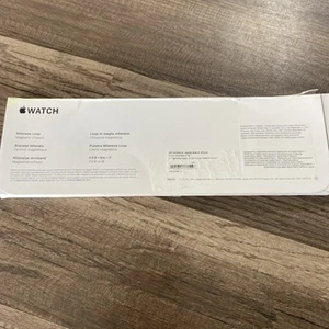 Original OEM Apple Watch Band Milanese Loop 41mm Stainless Steel/o - Zdjęcie 1 z 3