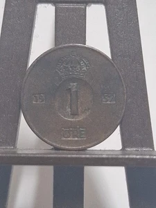 1 Öre Schweden 1957 Gustav Adolf - Bild 1 von 9