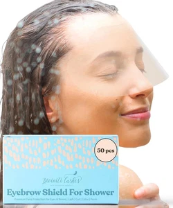 50 Disposable Eye Visors Ideal for Shower, Post-Surgery & Microblading - Picture 1 of 7