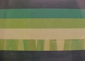 RARE NEW CREATIVE MEMORIES SHADES OF GREEN PHOTO MOUNTING PAPER 10x12 - Picture 1 of 1