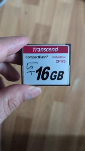 Transcend industrial Compact Flash 16 GB - CF170 - Picture 1 of 2