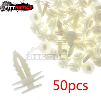 50PCS Door Trim Panel Clips For 1979 Ford F-100 F-150 F-250 F-350 Bronco Truck Foto 1 de 4