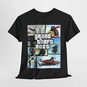 Camiseta Pingu Parody, Divertida Camisa Unisex para Fans de la Comedia, Camiseta Algodón Pesado, - Imagen 1 de 10